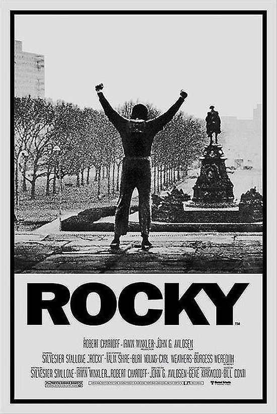 Originele filmposter Rocky